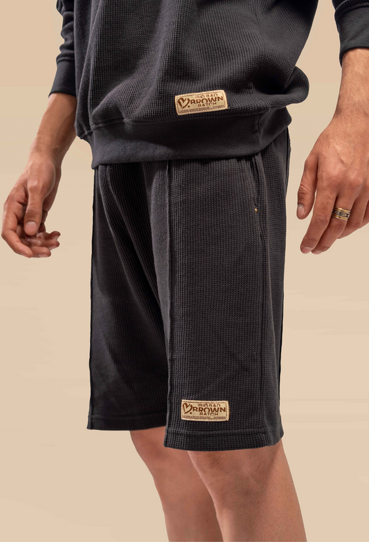 Urban Black Uni Thermal Short Set