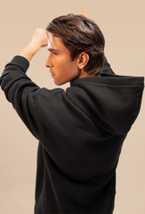 Black Hoodie Uni Co-Ord Set