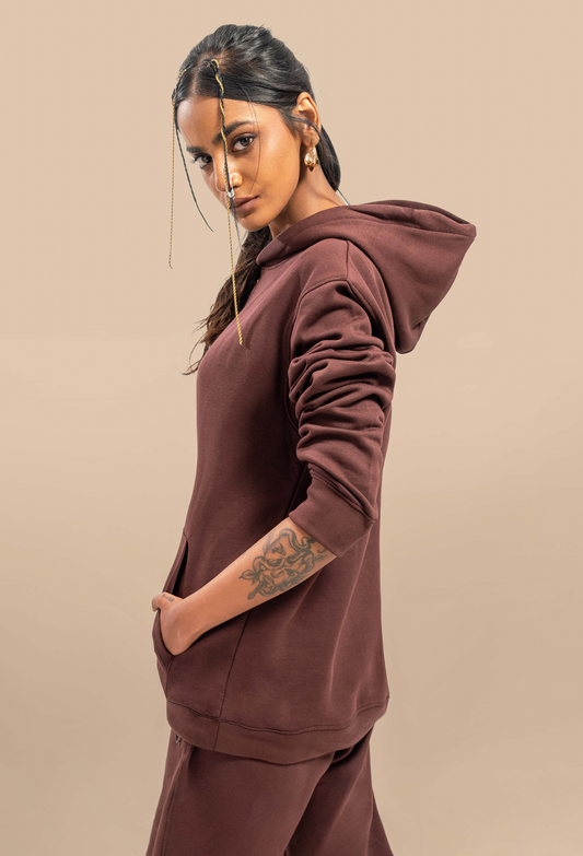 Chestnut Hoodie Uni Co-Ord Set